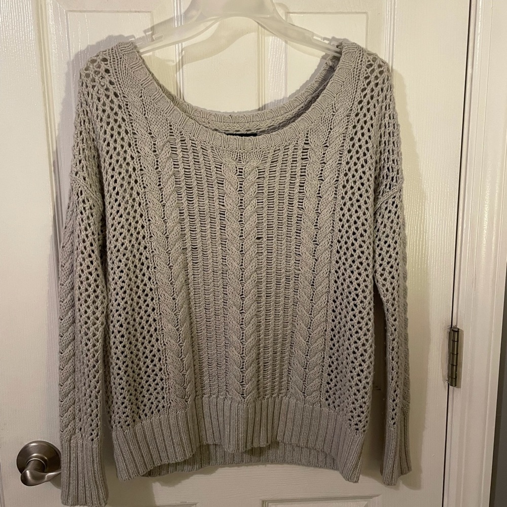 Size small grey American eagle sweater